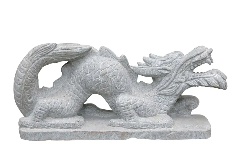 Product image of the product “Lying Dragon, approx 55cm L made from Naturestone Riverstone ”